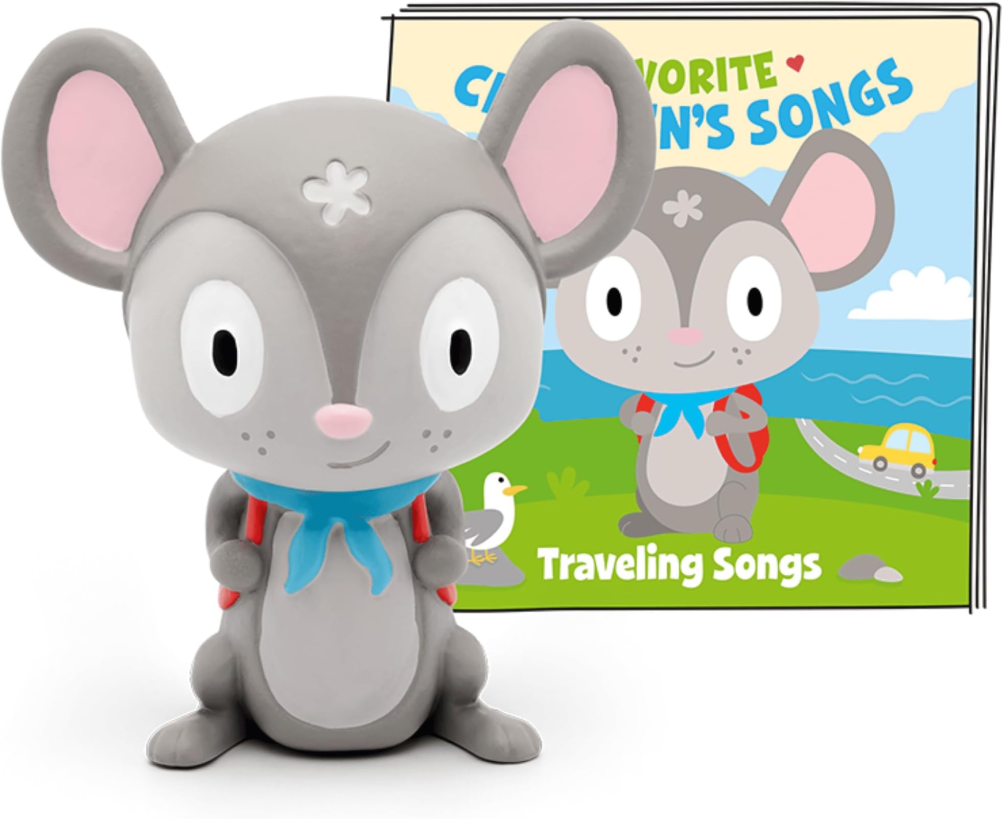 Traveling Songs Audio Character for Kids Music Player, Toniebox Required, 3+ - 8, Includes Tonies Audio Character