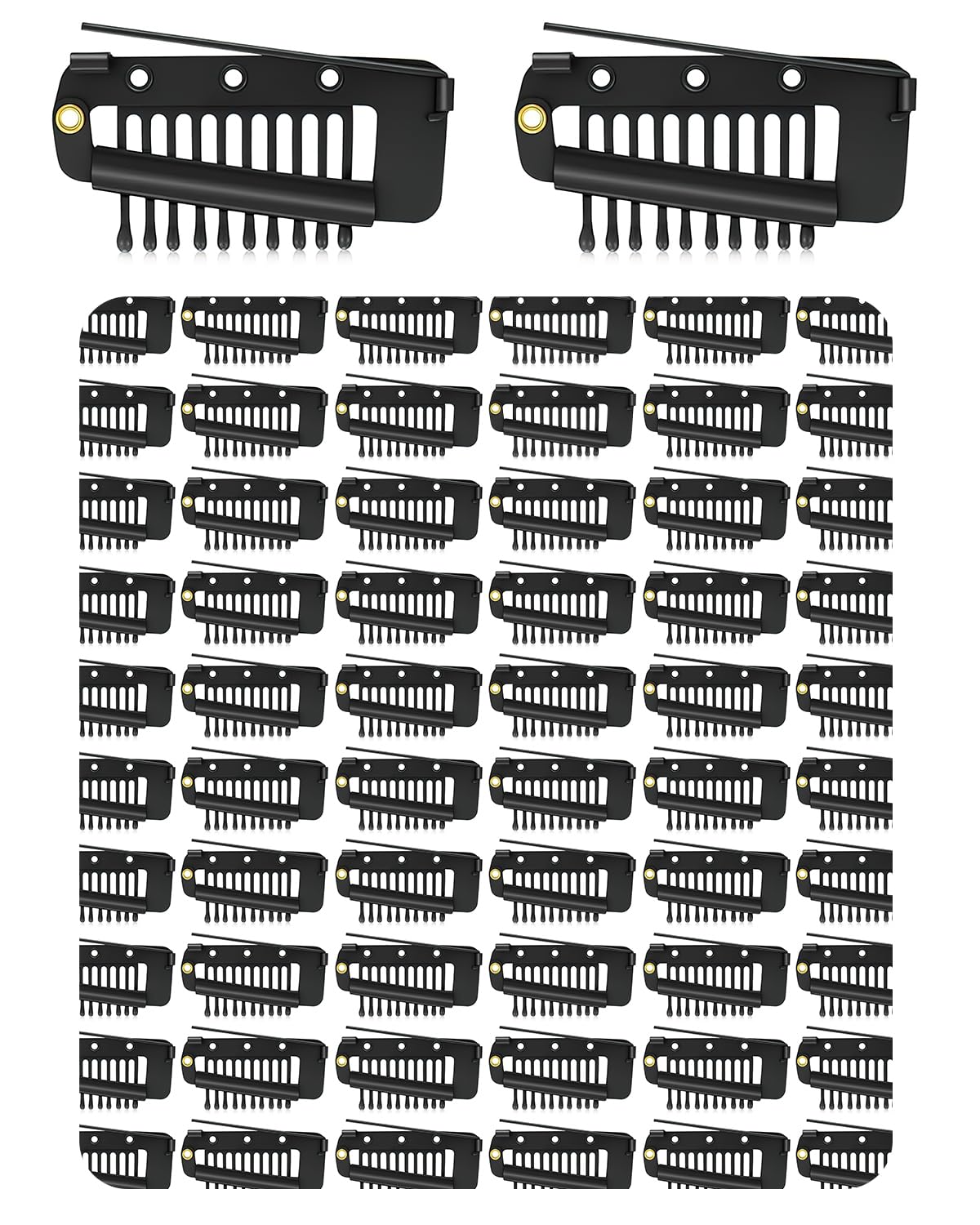 60pcs Chunni Clips with Pins, Hair Clip for Veil, Wig Piece, Hijab, Scarf, Dupatta, Turban,Kippah, Indian Hair Accessories for Women