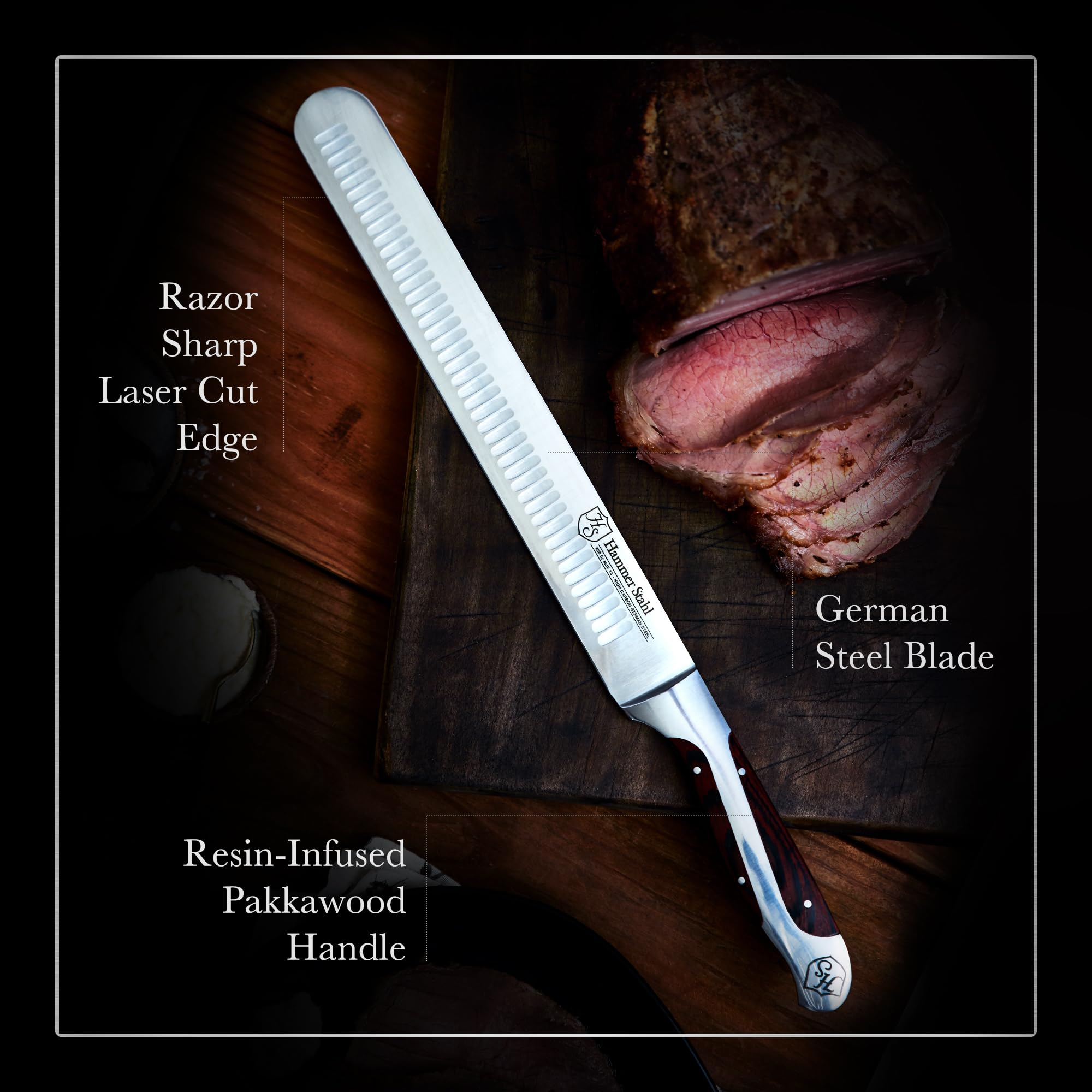 Amazon.com: Hammer Stahl 10 Inch Slicer | German Forged High
