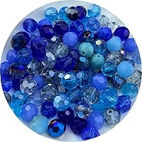 Vista 16 de 550 cuentas redondas de cristal de 0.118, 0.115, 0.236, 0.315 y 0.315 pulgadas, cuentas espaciadoras redondas facetadas para hacer joyas, pulseras