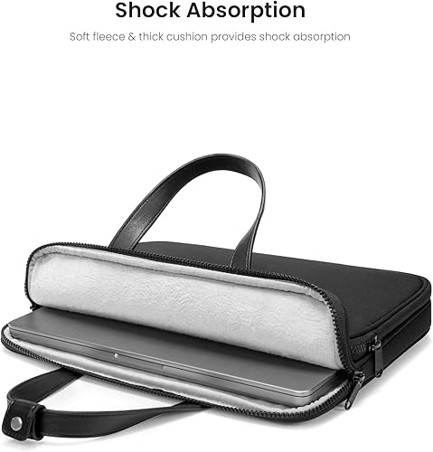 Miniatura 5 de tomtoc Bolsa protectora para laptop 360 para MacBook AirPro de 13 pulgadas, MacBook Pro M1 ProMax A2442 2021, funda de transporte resistente al agua