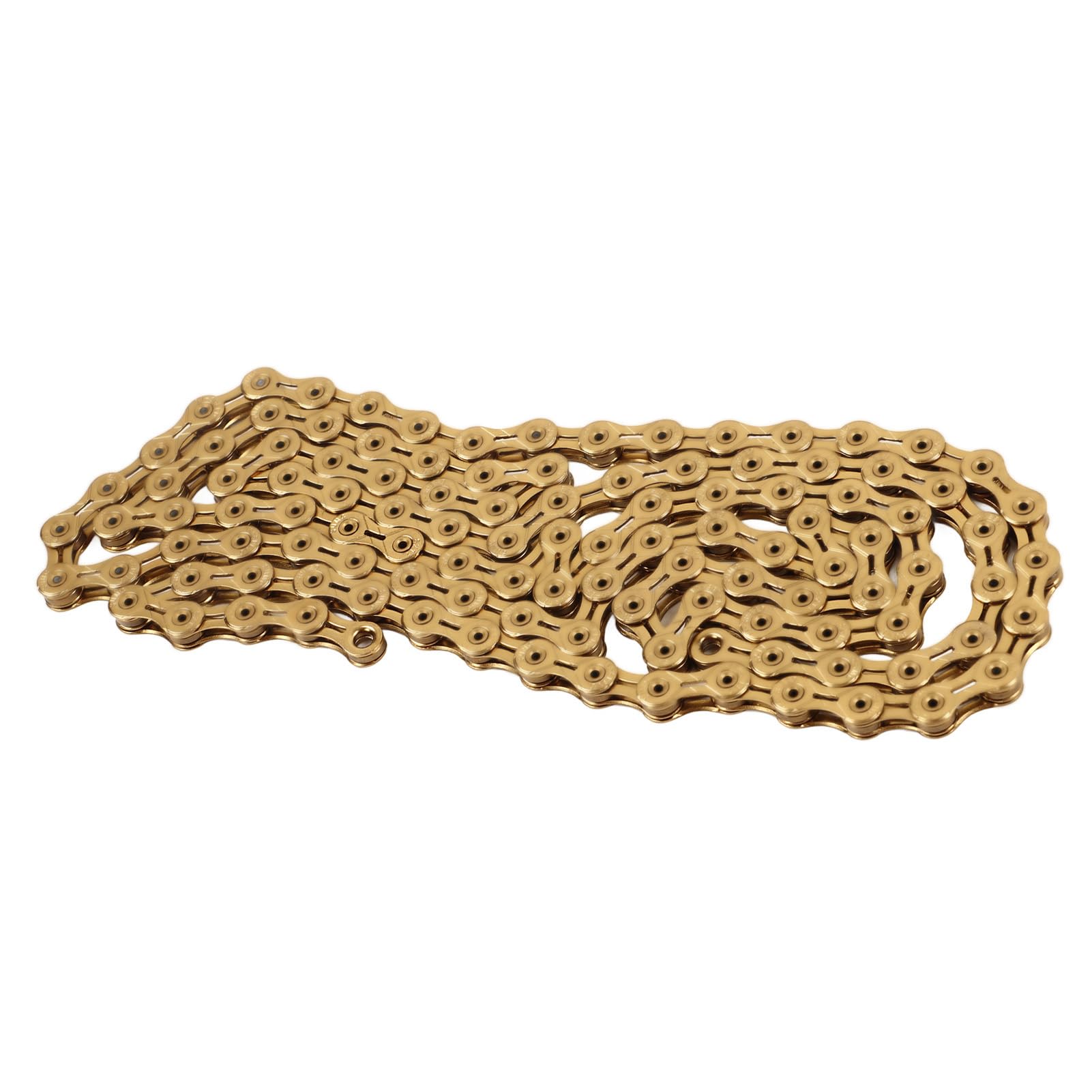 Cadenas de bicicleta de acero con alto contenido de carbono de 11 velocidades para recorridos de larga distancia Gold
