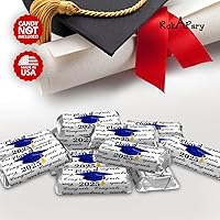 Vista 4 de 60 calcomanías de barra de caramelo en miniatura para fiesta de clase de 2026, juego de 60 mini calcomanías de barra de chocolate con caramelo