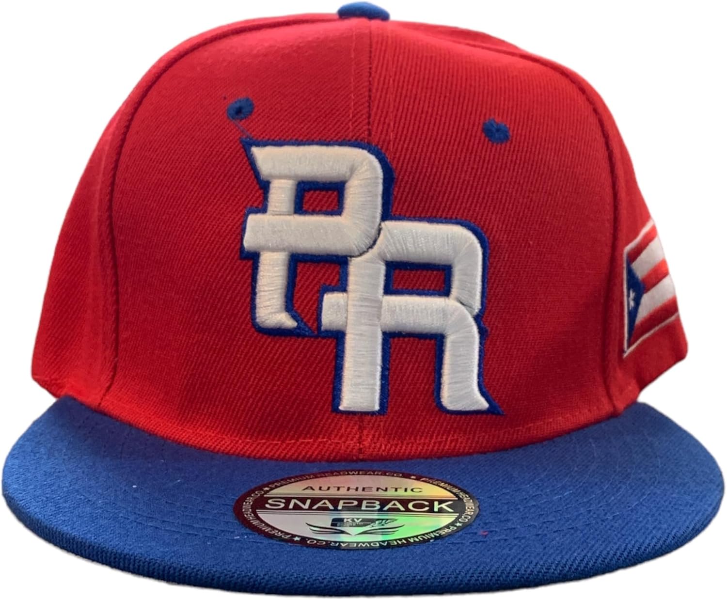 Puerto Rico Baseball Cap (RED Blue)