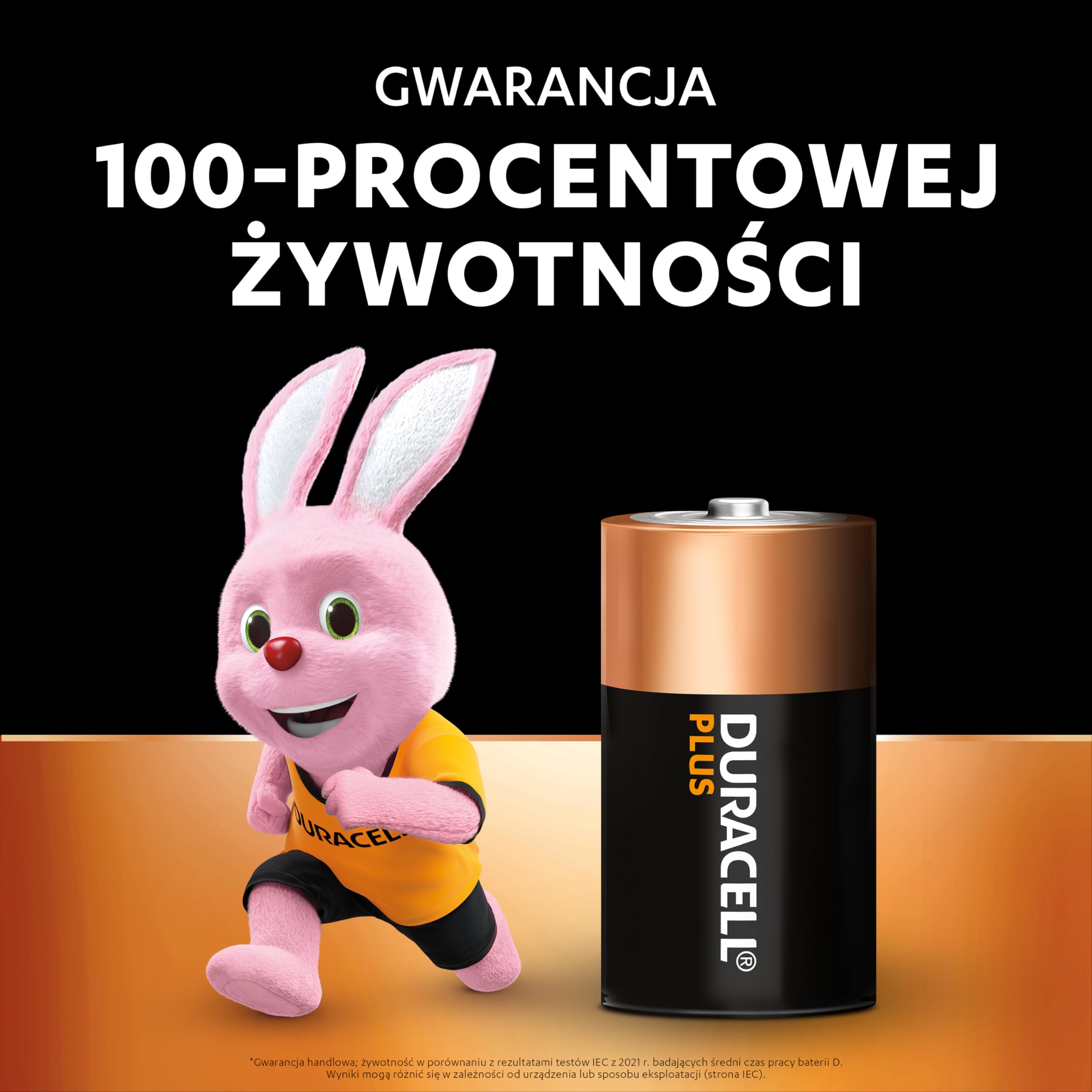 Duracell Baterie Plus D (20 sztuk) - alkaliczne 1,5 V - 100% gwarantowana żywotność - Niezawodność dla codziennych urządzeń - 0% opakowania z tworzywa sztucznego - 10-letnie przechowywanie - LR20