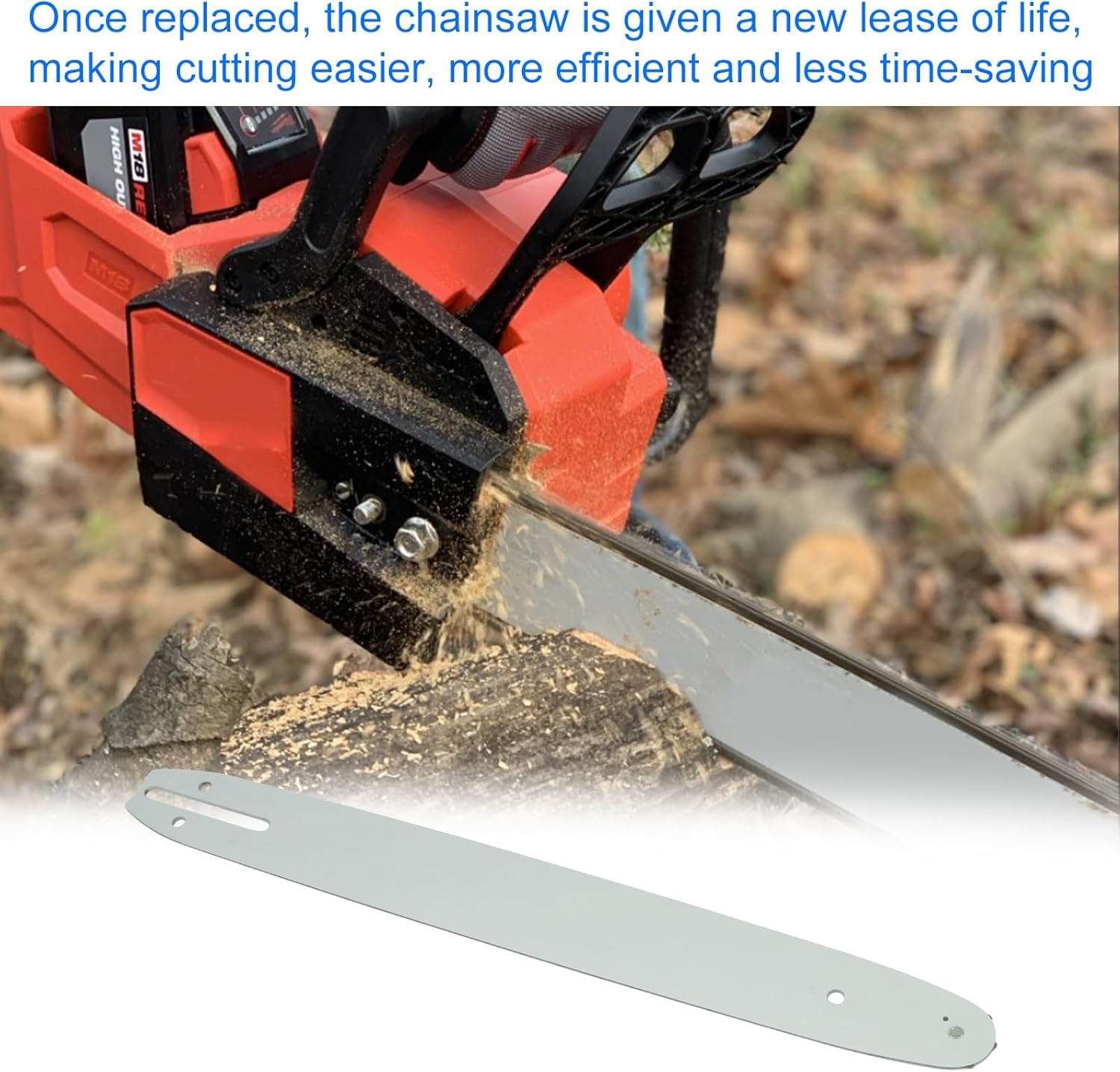 48-09-3001 for Milwau-kee 2727-20 m-18 chainsaw Replacement 16 inch Chainsaw Bar