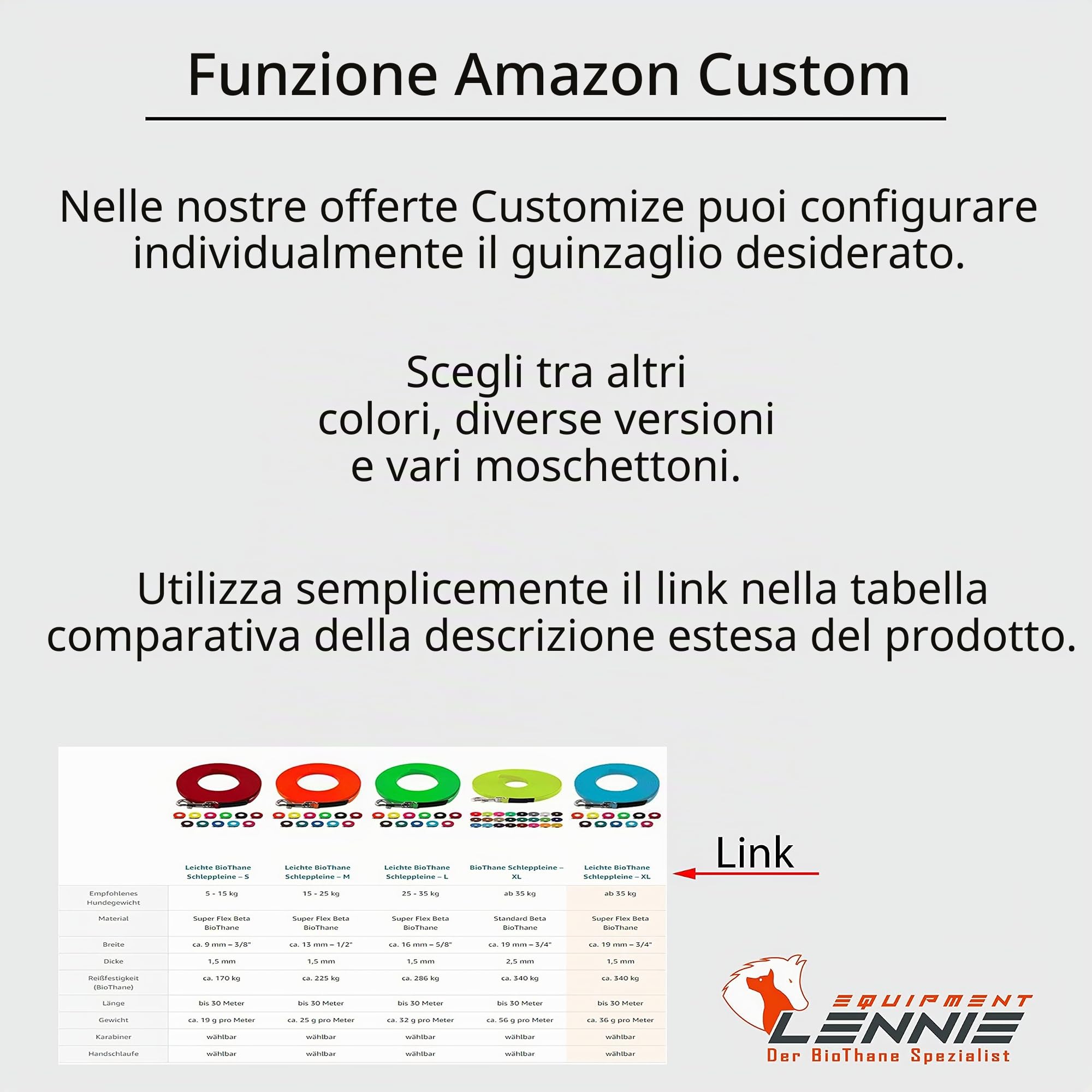 Guinzaglio Multi Adattabile in BioThane Largo 19 mm / 1,75-5 Metri [3,0 m] / 25 Colori [Nero] / Cucita