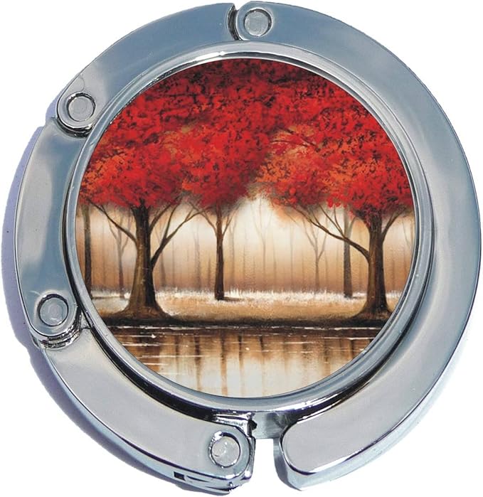 Red Trees Foldable Purse Hanger and Pouch at Amazon Women’s Clothing store
