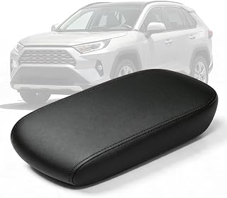 AOMSAZTO Armrest Covers for 2019-2025 Toyota RAV4 Car Console Cover Elastic