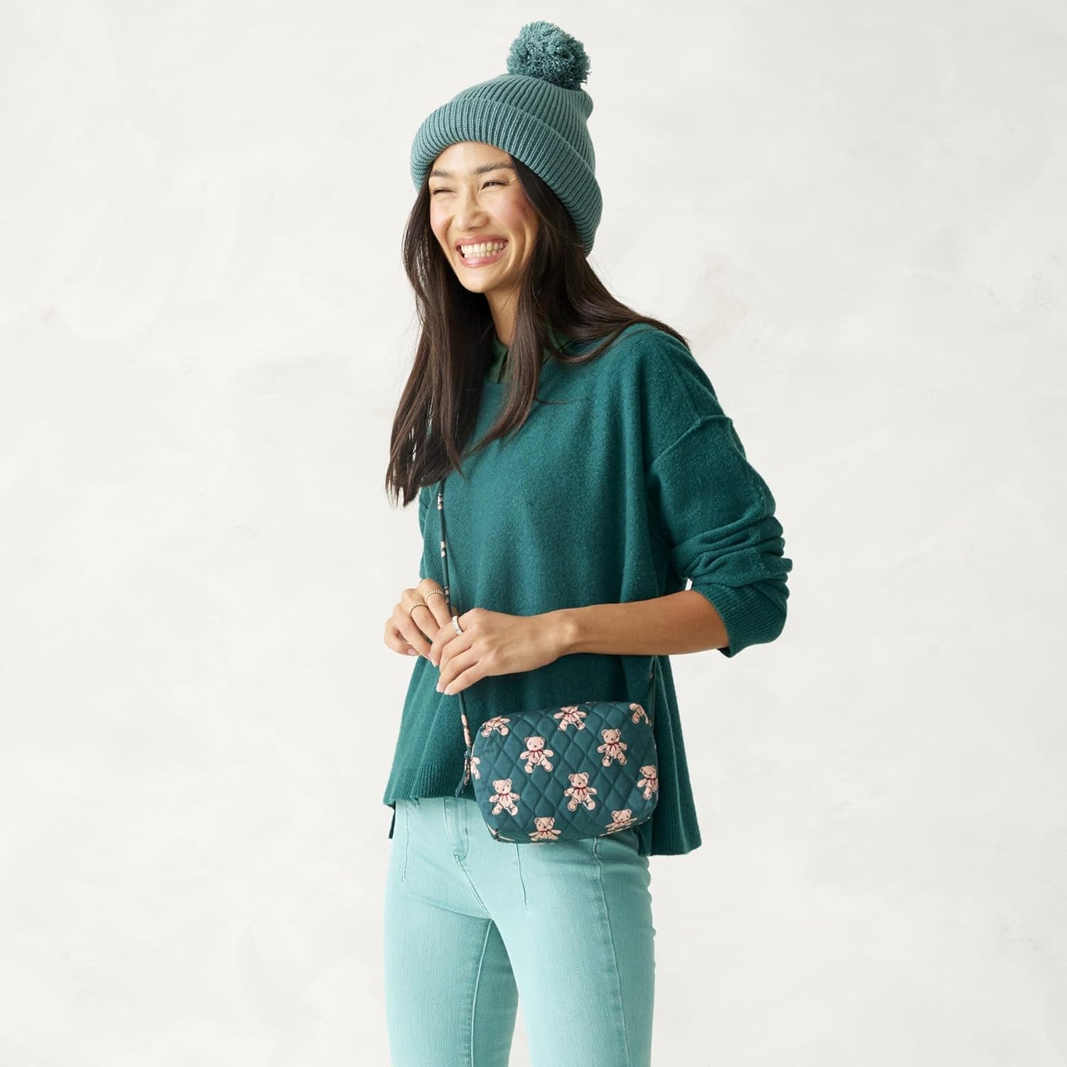 womens Premium Cotton Blake Crossbody Bag - Image 3