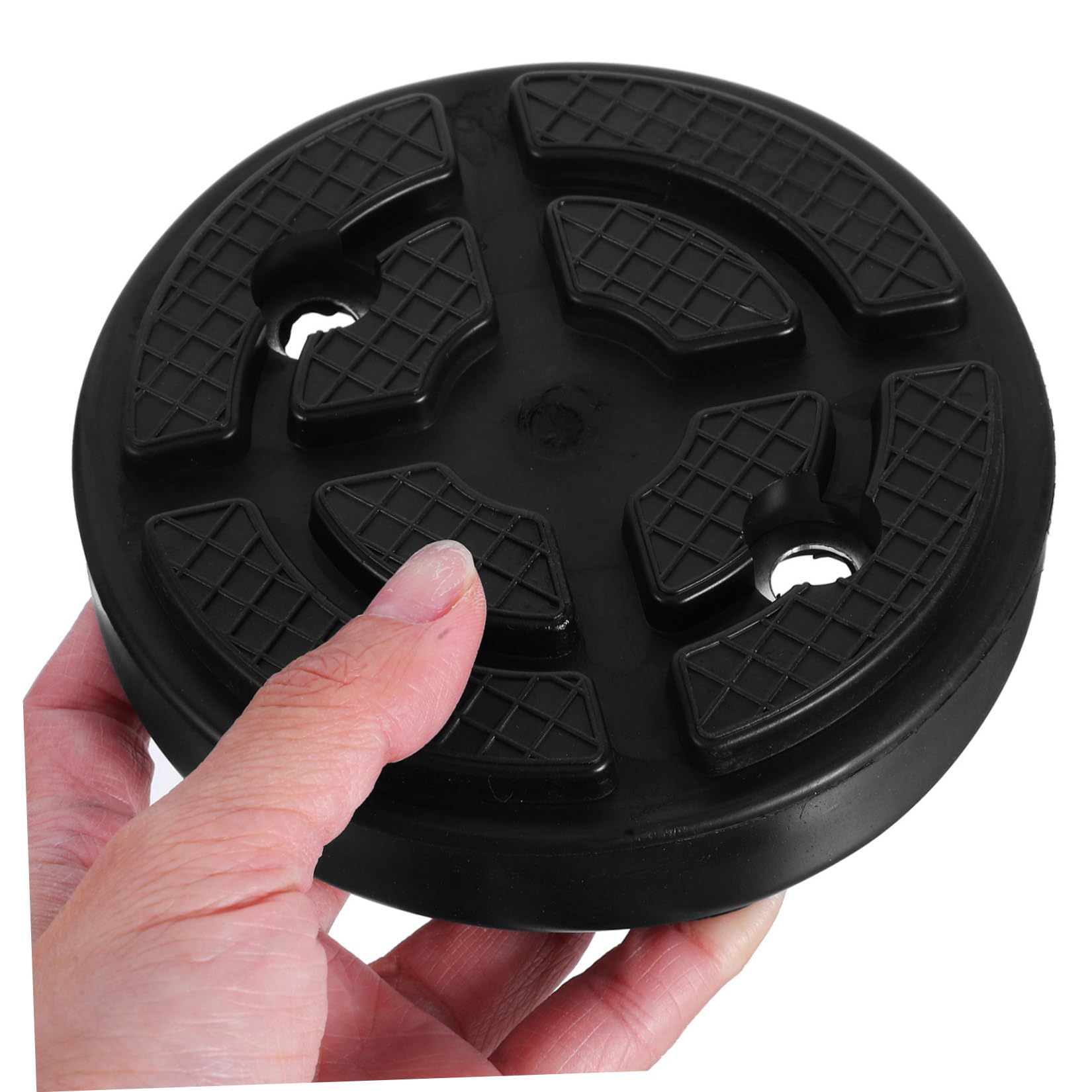 PRETYZOOM 8 Pezzi Cuscinetti in Gomma per Sollevatore Doppio Montante Accessori per Sollevamento Auto Supporti in Gomma Rotondi Resistenti Adatti per Officina Meccanica