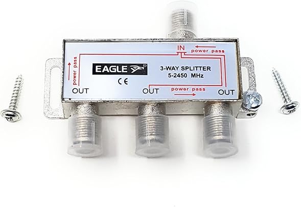 Maincore F-Type vite connettore cavo splitter per TV Freeview Sky Skyhd NTl Virgin satellite antenna Outlet coassiale 5 nbsp nbsp 2 45 nbsp GHz disponibile 2 nbsp vie 3 nbsp vie 4 nbsp vie Maincore F-Type vite connettore cavo splitter per TV Freeview Sky Skyhd NTl Virgin satellite antenna Outlet coassiale 5 nbsp nbsp 2 45 nbsp GHz disponibile 2 nbsp vie 3 nbsp vie 4 nbsp vie