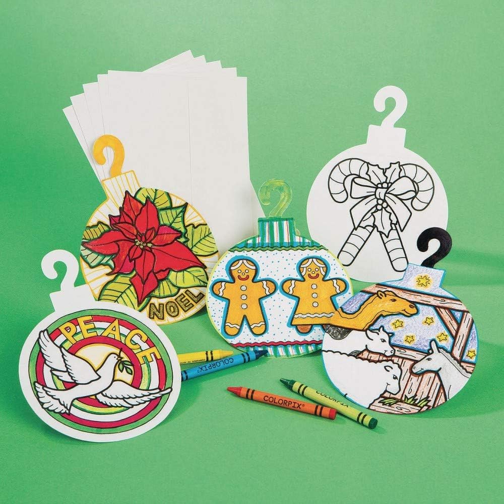 Christmas Ornament Cards (Pack of 10)