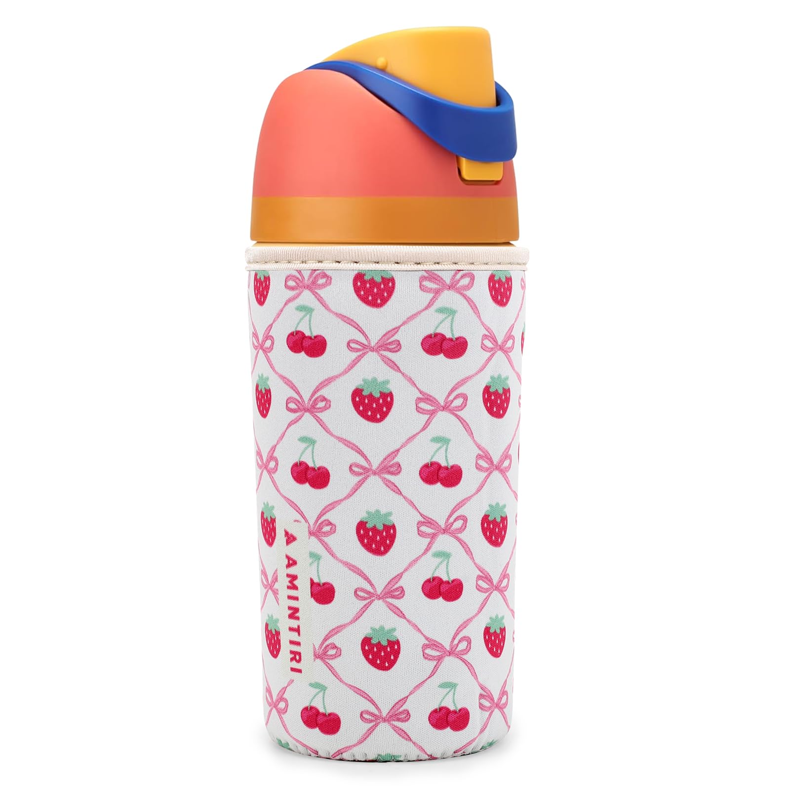 Amazon.co.jp: Owala Kids FreeSip 16オンス かわいいスリーブ 厚手の 