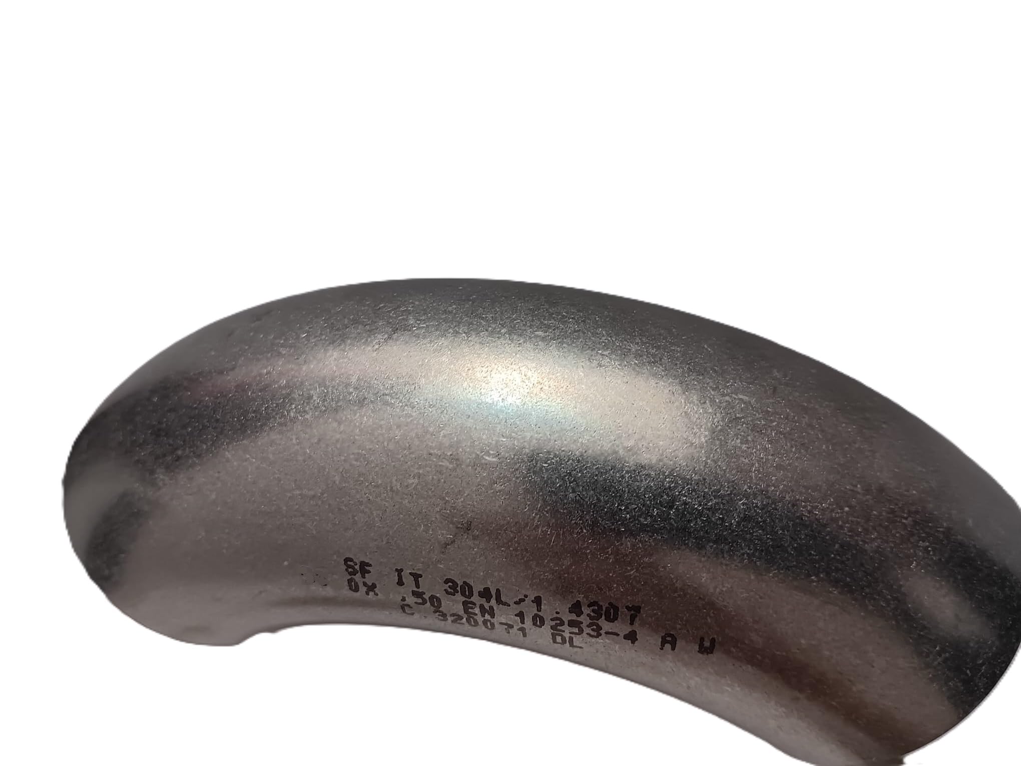 Curve a saldare ACCIAIO INOX 304 90° 20-50 mm Ø 40 mm spessore 1,5 mm MADE IN ITALY