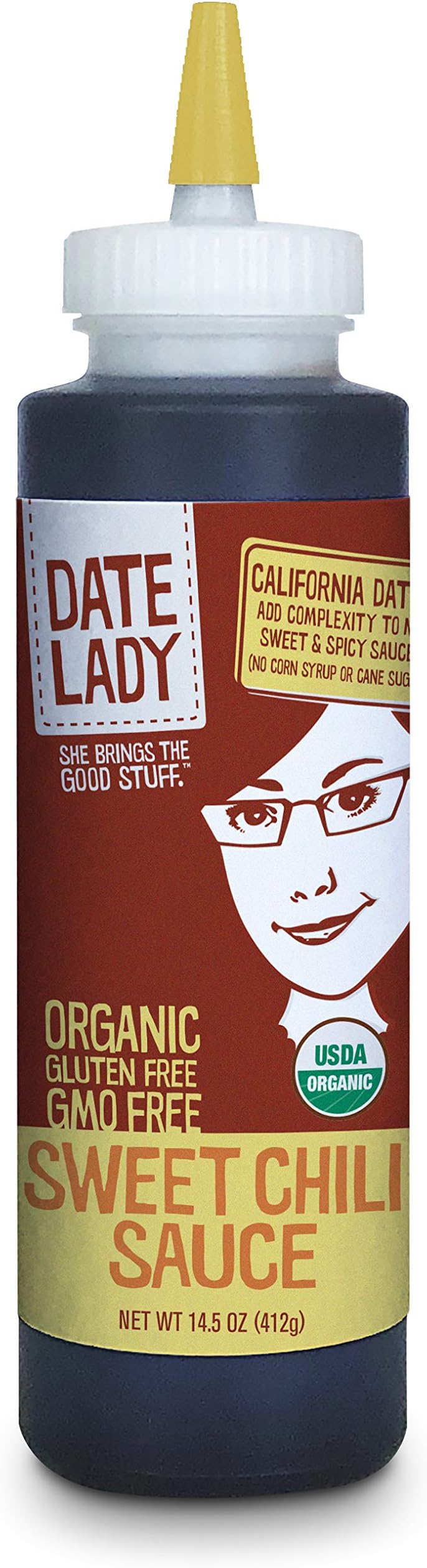 Date Lady Sweet Chili Sauce, 14.5 oz (412 g)