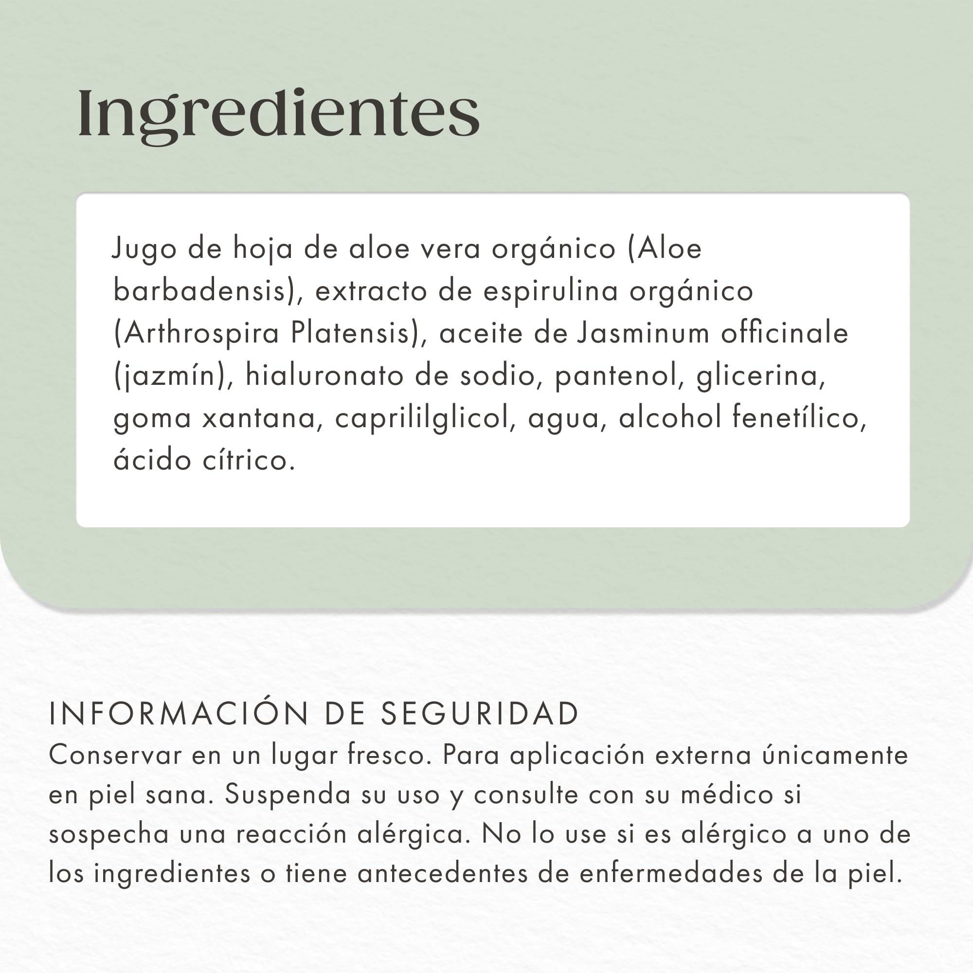 Satin Naturel Gel de Aloe Vera Bio 200 ml – 100% Vegano & Cosmética Natural - Gel de Aloe Vera Concentrado - Con Ácido Hialurónico & Pantenol - After Sun & Cuidado Hidratante Rostro, Cuerpo y Cabello