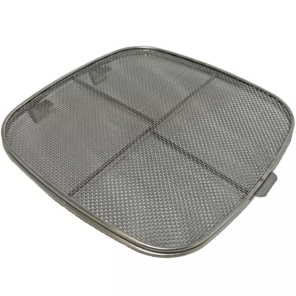 #108KY300 Splatter Shield Stainless Steel 5-in-1 Indoor Grill Air Fryer AG300 AG300C AG301C AG302 AG400 Durable New Replacement Parts for Ninja Foodi