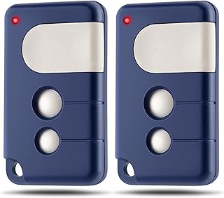 pepape 2 pièces télécommande Garage Compatible avec Chamberlain LiftMaster MotorLift 84335EML, 84333E, 94333E, 433,92MHz Télécommande Garage pour MotorLift ML500, ML700