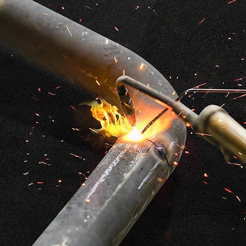 Miniatura 4 de Paquete de 6 mantas de soldadura de fieltro de carbono ignífugas de 17 pulgadas (0.138 in) de grosor, alfombrilla protectora ignífuga de hasta 1800