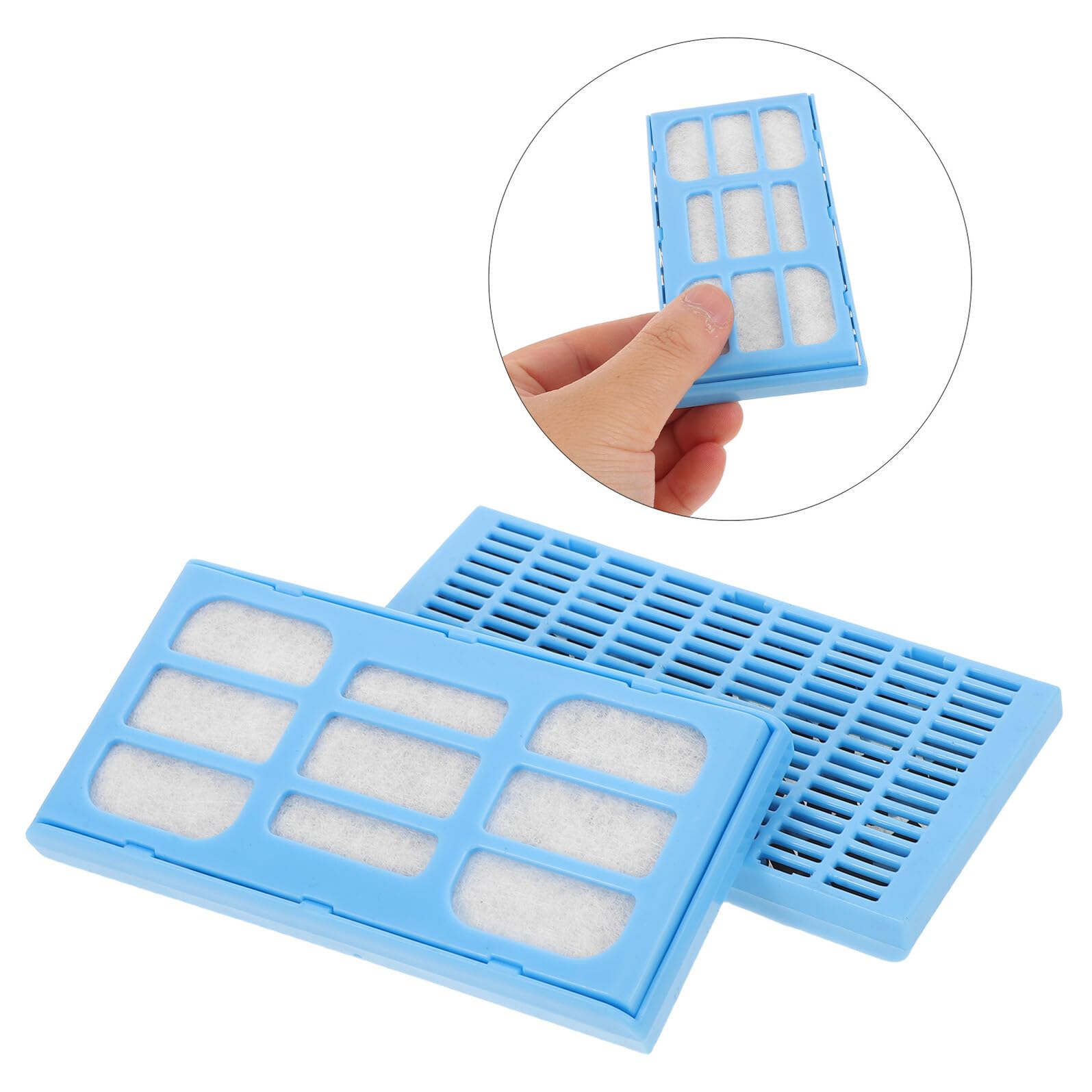 12 Stück Teiliges Pet Wasserfilter Ersatz für Haustier Trinkbrunnen Quadratische Aktivkohlefilter Kompatibel mit Katzen Hundetrinksystemen Effiziente Filtration für Sauberes