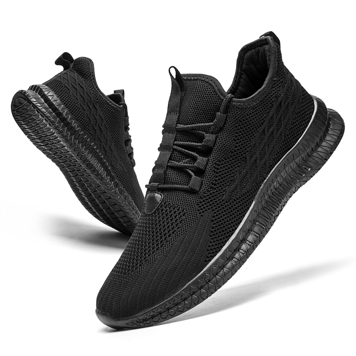 Running Shoes for Men Casual Slip on Tennis Walking Sneakers Lightweight Breathable Mesh Fashion Gym Athletic Sports Workout