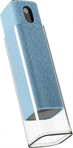 EVEO Limpiador de pantalla en aerosol y toallita – Limpiador de pantalla de coche 2 en 1 y limpiador de iPhone limpiador de niebla de pantalla