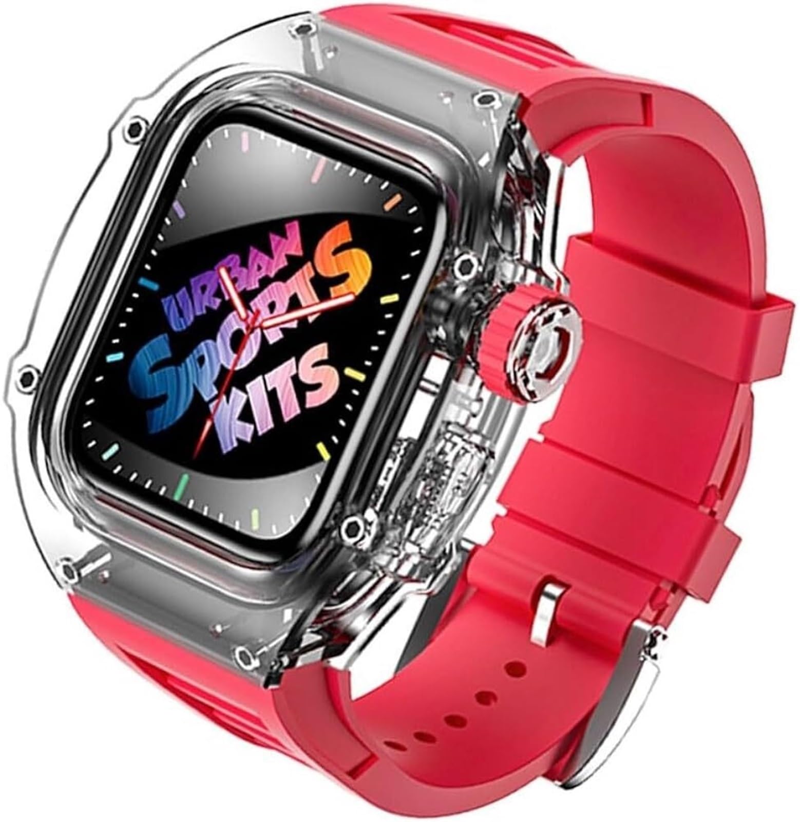 Mod Kit de luxe avec bracelet silicone pour Apple Watch Ultra 49mm - 8