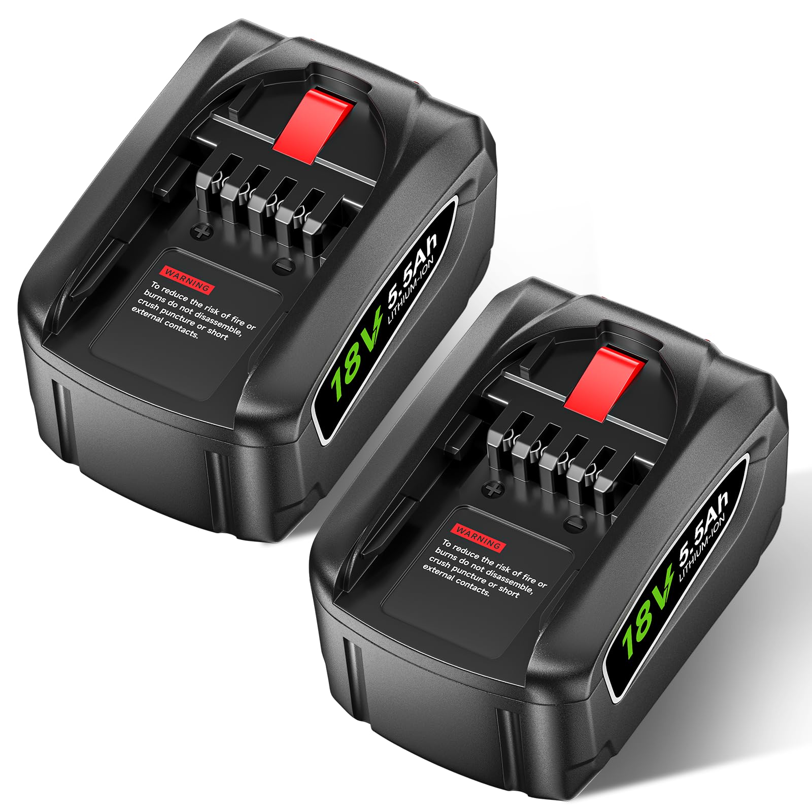 18V 5.5A AH Batteria per Bosch PBA/PSB/PSR serie, AL1880CV AL18815CV AL1830CV, batteria di sostituzione per rifiniture di siepi, cacciaviti a cordone, cacciaviti per trapani