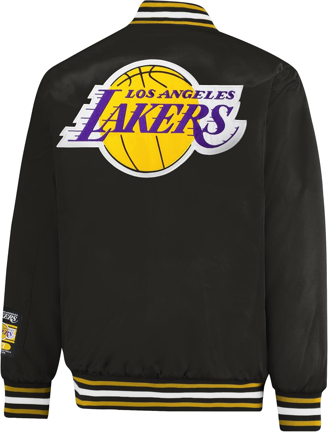 Ultra Game Mens NBA Official Smashing Records Satin Jacket