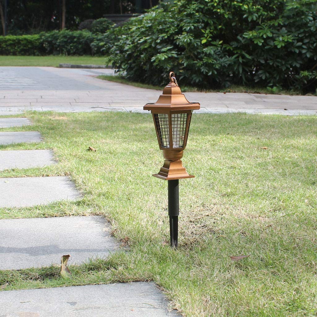 Mückenvernichter im Freien, Garten, Mückenschutz, solarbetriebenes LED-Licht, Mückenschädling, Insektenvernichter, Lampe, Garten, Rasen