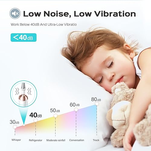 Miniatura 9 de Kit profesional de manicura y pedicura 5 en 1 juego de limas de uñas eléctricas, taladro de uñas de 5 velocidades para cutículas gruesas de uñas de