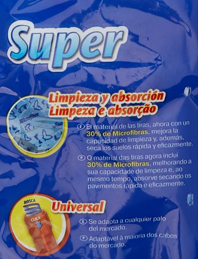 Vileda 100% Microfibre Super Mop