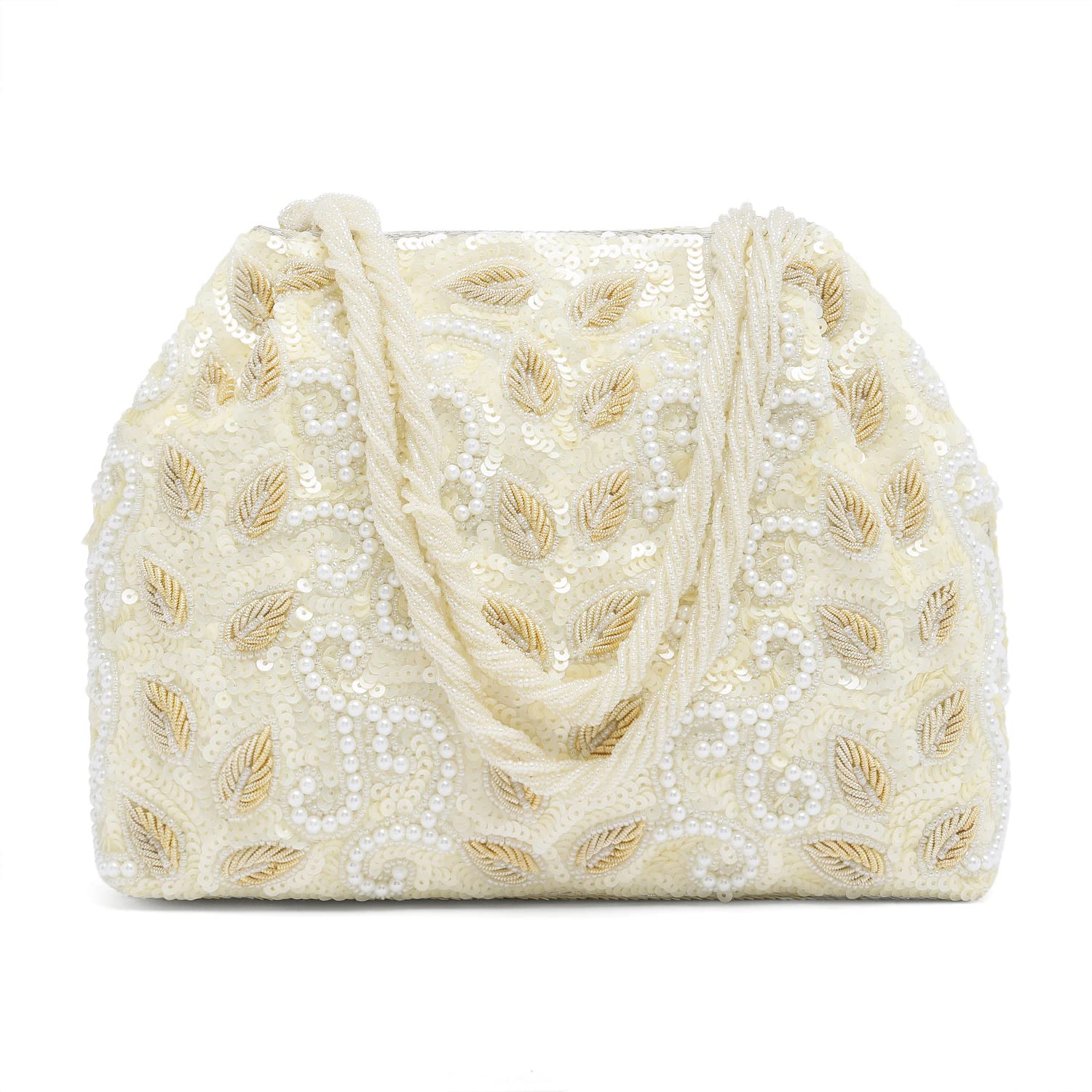 Potli Bags for Women Evening Bag Clutch Ethnic Bride Purse with Drawstring