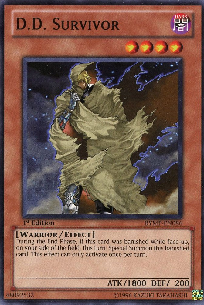 Yu-Gi-Oh! - D.D. Survivor (RYMP-EN086) - Ra Yellow Mega-Pack - 1st Edition - Common