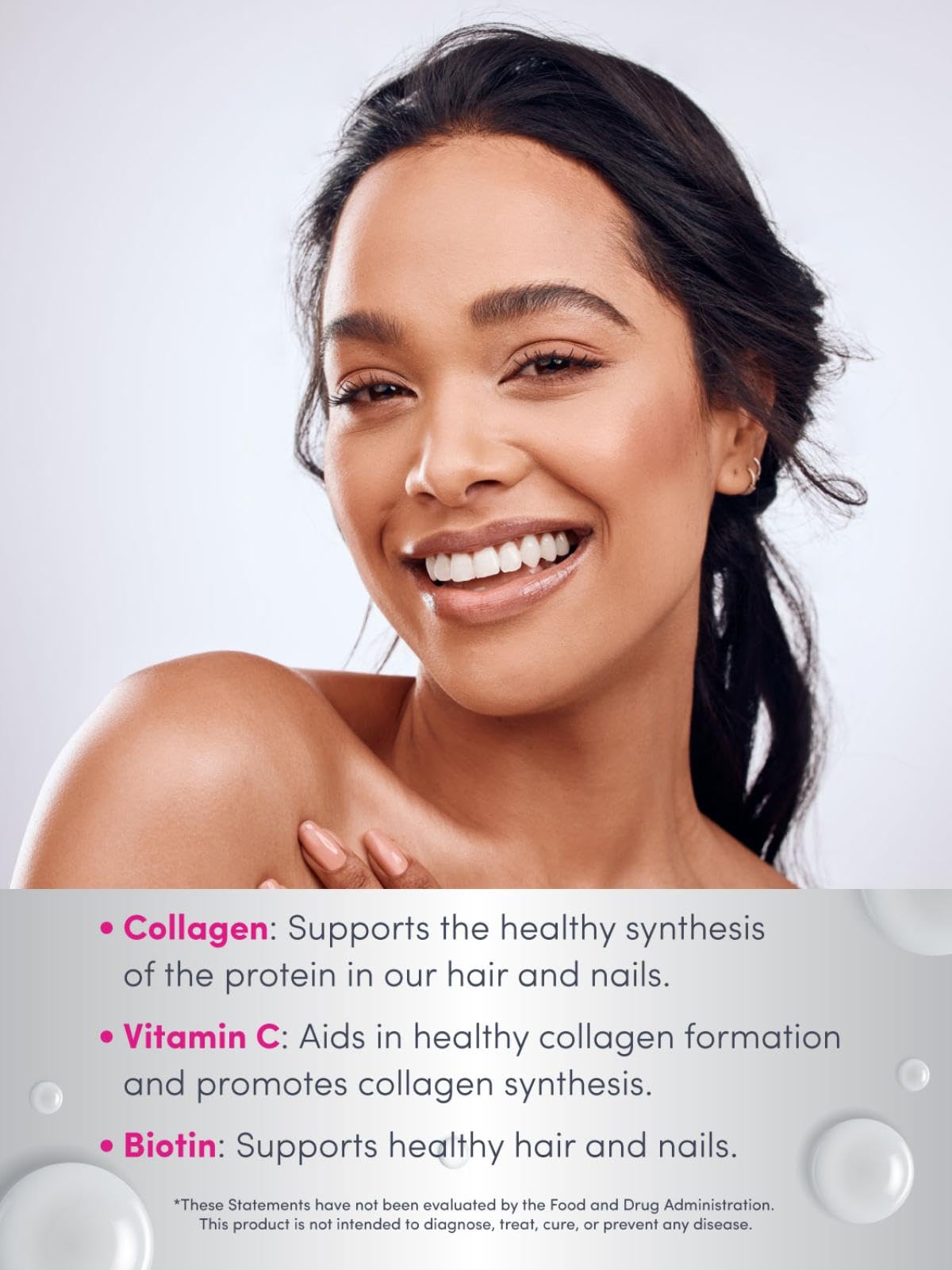 Super Collagen + Vitamin C & Biotin 180 Tablets, Collagen Beauty Food Supplement for Skin, Hair & Nails, Large 180-Tablet Value Supply for Adults, Daily Radiance Formula