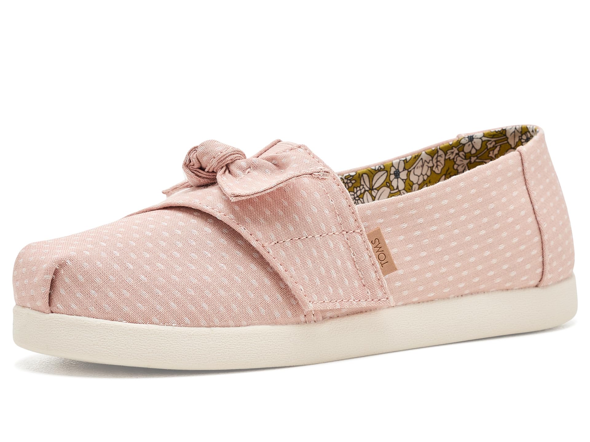 TOMS Alpargata Classic Semelle de Mocassin, Petits Pois léopard à l'avoine, 30.5 EU