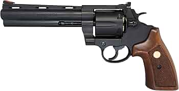 新品 マルシン アナコンダ 4インチ マットブラックABS 木製グリップ 新品 マルシン アナコンダ 4インチ マットブラックABS 木製