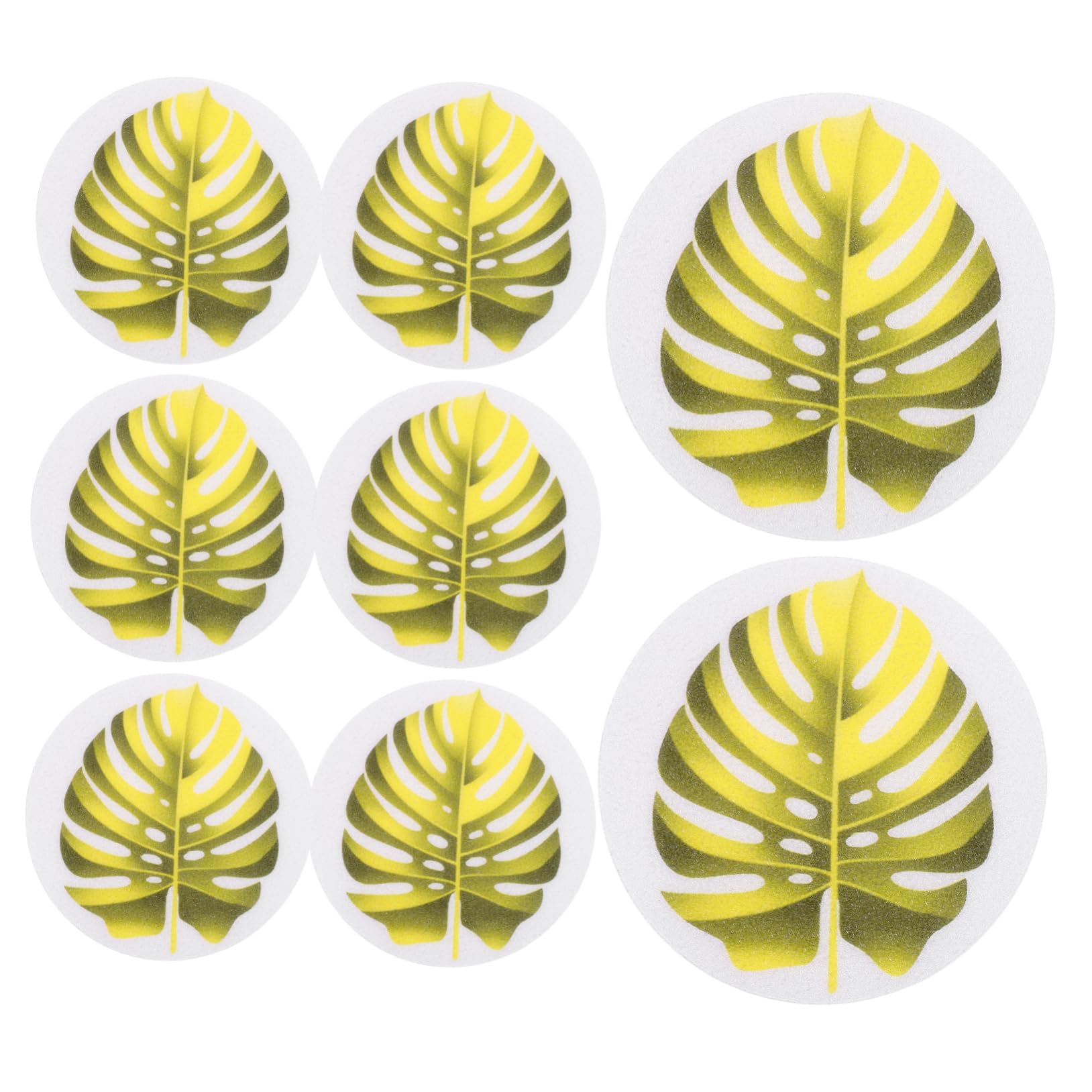 ABOOFAN 1 Set Non Skid Bathtub Stickers for Leaf Decals Slip Bathroom Stickers for Safety and Fun Bath Decoration