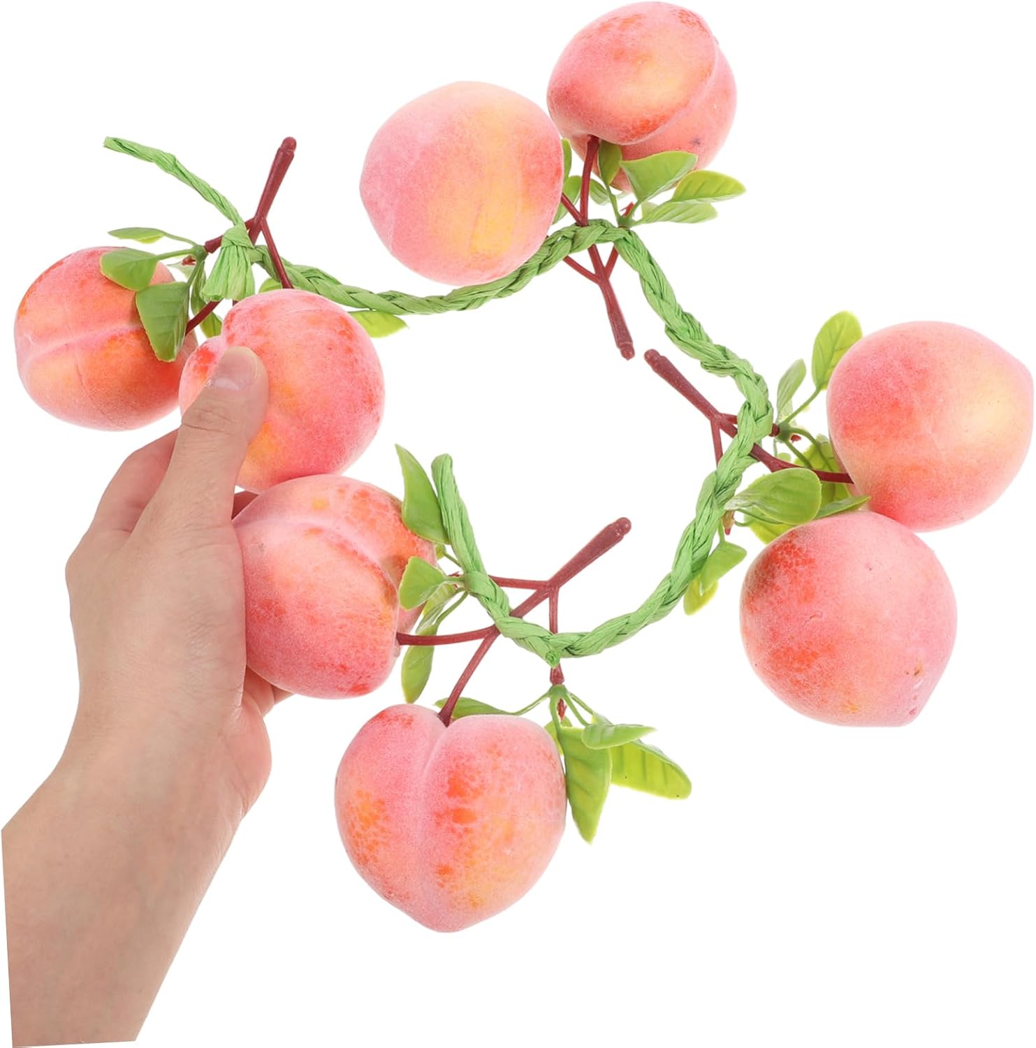 LIFKOME Artificial Pendant Simulation Fruit Fake Peaches Decorations Home Supplies Decorative