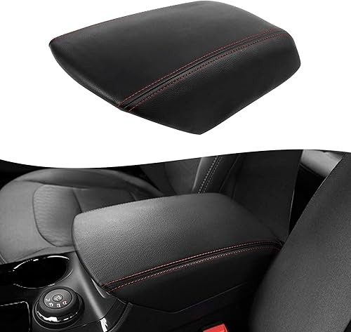 Miniatura 11 de KBH Funda para reposabrazos de consola central para Ford Explorer 2020 2021 2022 2023 2024 2025 2026, accesorios interiores de cuero de vinilo