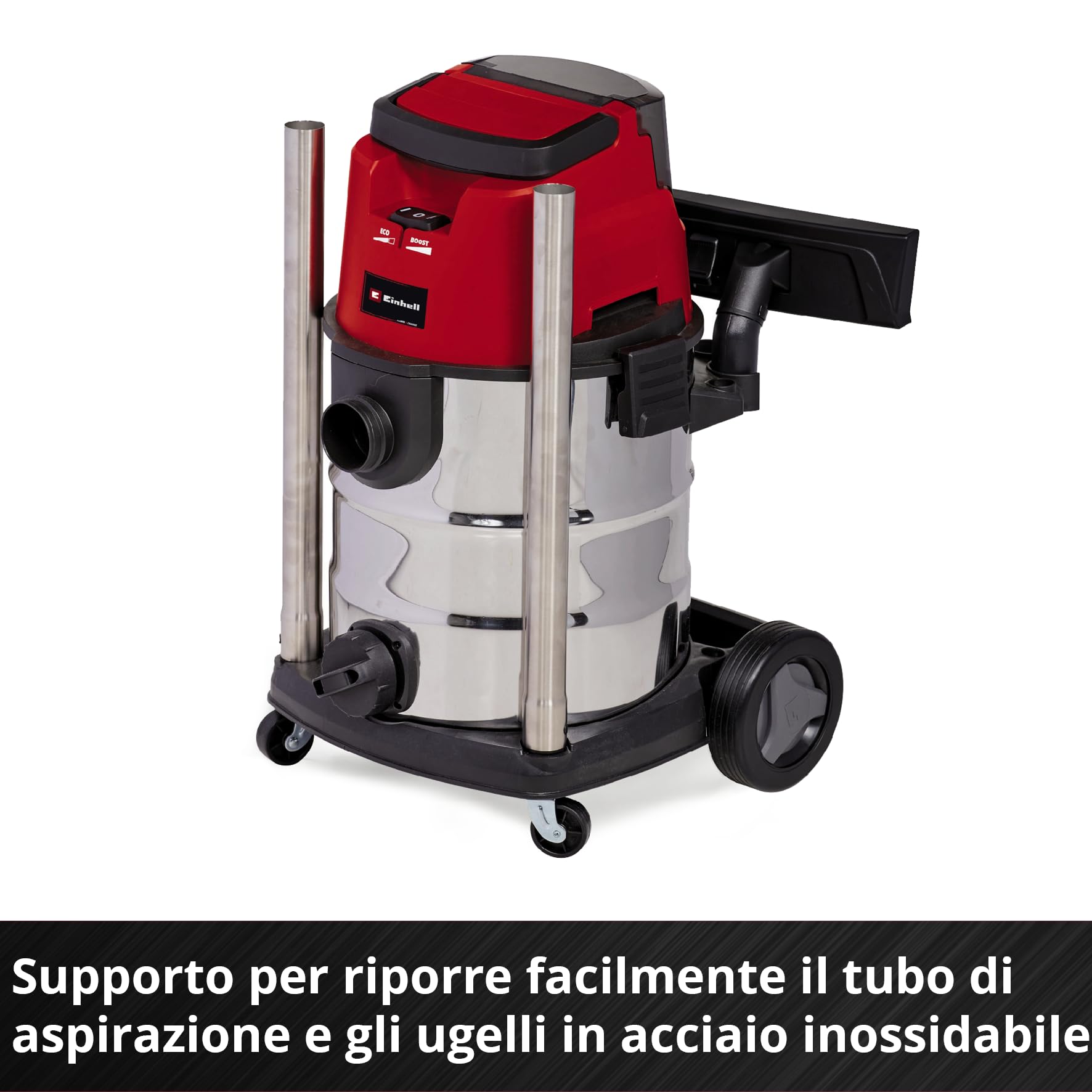 Einhell Generatore di corrente a scoppio (benzina) BT-PG 3100/1 | Motore a 4 tempi | 1 presa da 230 V | Serbatoio benzina da 15 L | Ruote | Struttura robusta