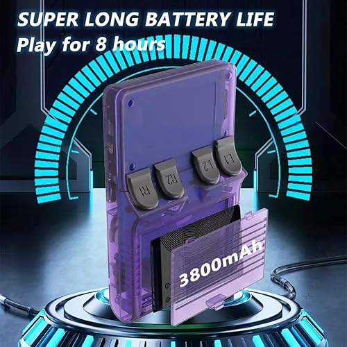 Miniatura 5 de R40S PRO Handheld Game Console30000 in 1 3.5 inch IPS Screen Mini Retro Console 3800mAh Portable Pocket Arcade 12+ Mainstream Emulator 256G TF Card
