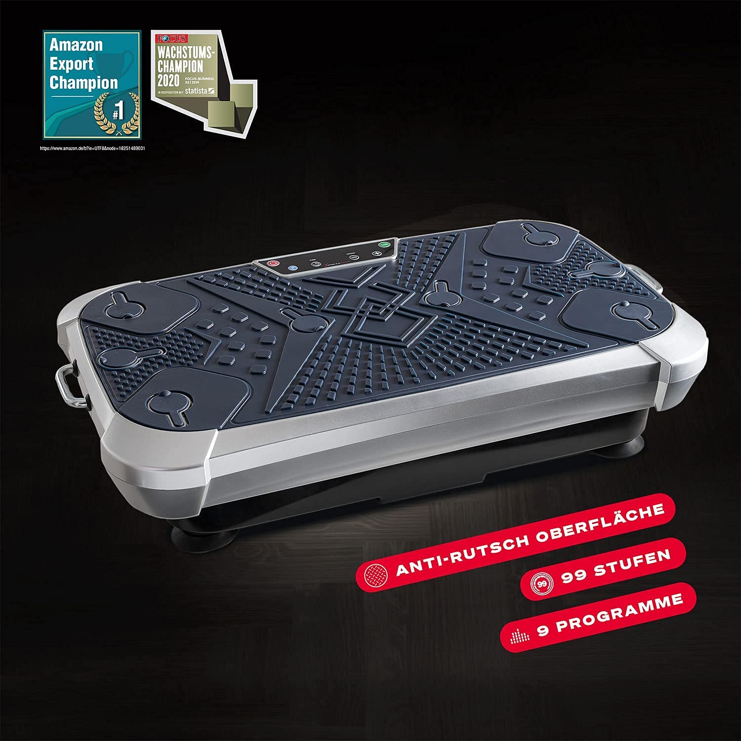 Sportstech Ultra Slim Vibrating Plate | Next Level Training incl. Full