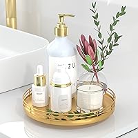 Vista 11 de Bandeja de baño de madera de roble de 12 pulgadas para mostrador, bandeja de tocador para perfume, loción, velas, maquillaje, joyería, fregadero