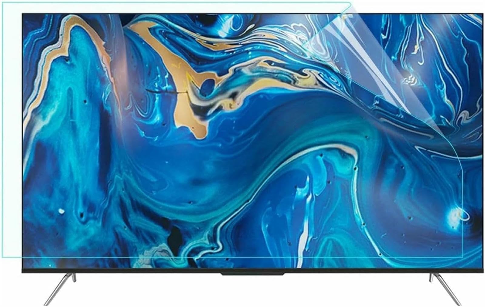 Pellicola protettiva opaca antiriflesso per schermo TV, filtro luce blu, riduce l'affaticamento degli occhi, alto tasso di riflessione per LCD, LED, OLED HDTV