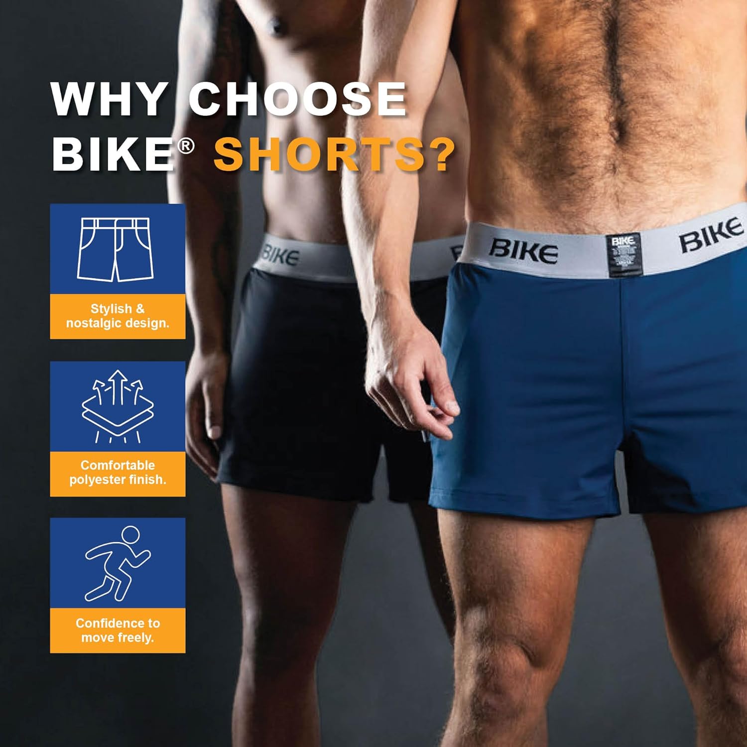 Athletic Jock Shorts | Soft Stretch Fabric for Breathable Comfort | Supportive Fit with Retro-Inspired Design