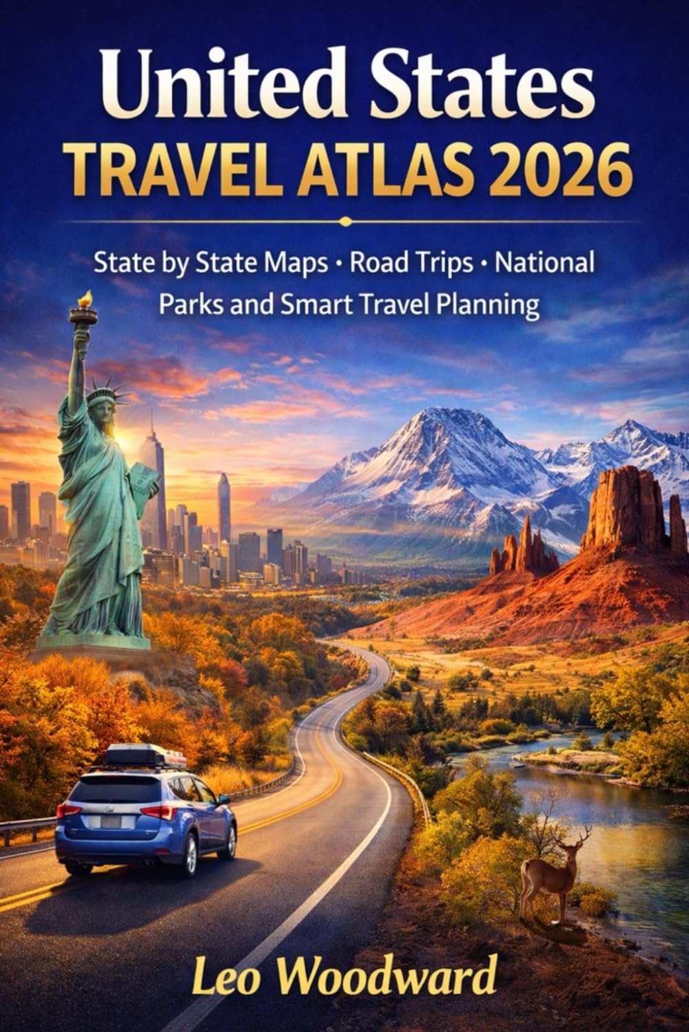 United States Travel Atlas 2026: State by State Maps Road Trips National Parks and Smart Travel Planning