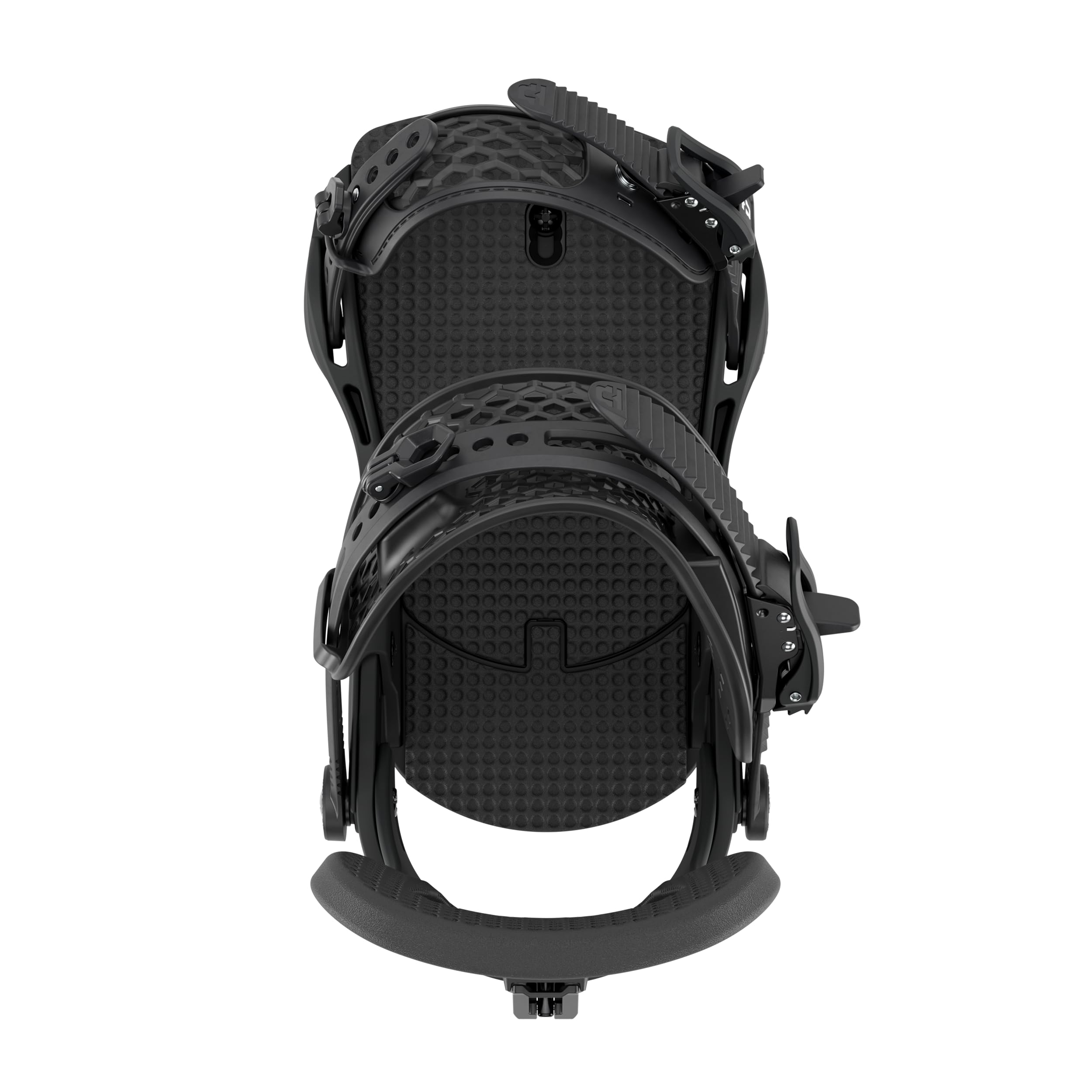 Union Force Classic Men's Snowboard Bindings, Black, Large
