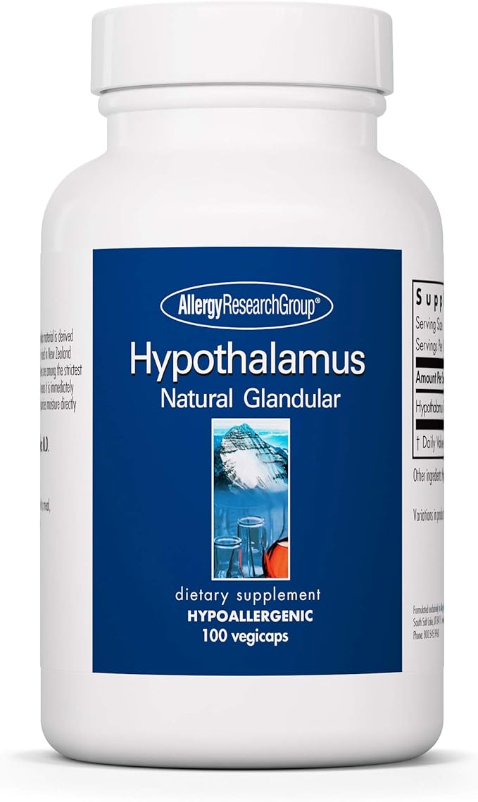 Allergy Research Group Hypothalamus Supplement Endocrine